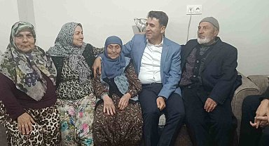Vali Aygöl'ün ziyareti 84 yaşındaki Zeynep nineyi duygulandırdı