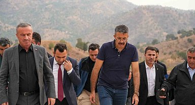 Vali Çelik, Irak sınırında incelemelerde bulundu