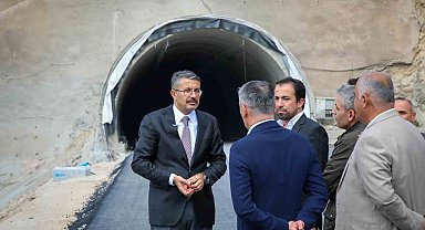 Vali Çelik: "Yüksekova tüneli yakında açılacak"