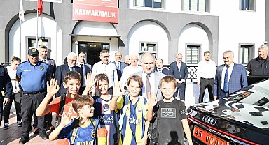 Vali Özkan ilçeleri yakından tanımaya devam ediyor