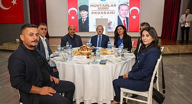 Vali Pehlivan muhtarlarla bir araya geldi