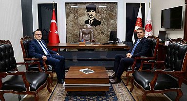 Vali Selçuk Aslan yeni atananları ziyaret etti