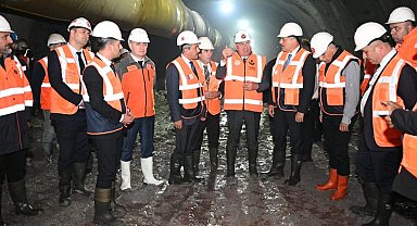 Valilerden Kırık Tüneli'nde inceleme