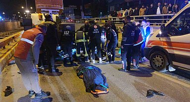 Van'da motosiklet vince arkadan çarptı: 1 ölü, 2 yaralı