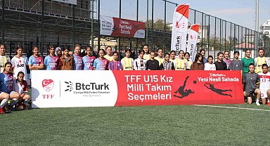 Vanlı kızlar milli takım için ter döktü