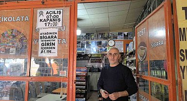 Veresiye yazdırıp getirmeyenler, büfeciyi çileden çıkardı