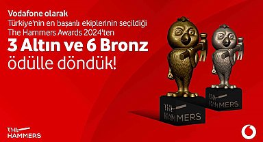 Vodafone'a The Hammers Awards'ta 9 ödül birden
