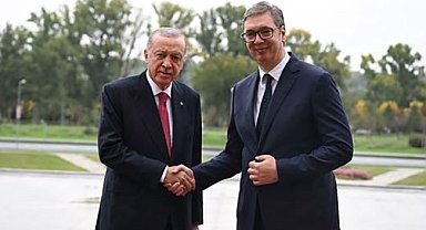 Vucic: "Günümüz dünyasının en etkili devlet adamlarından biri olan Erdoğan'ın ziyareti büyük bir onurdur"