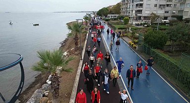 Yalova'da Dünya Yürüyüş Günü etkinliği