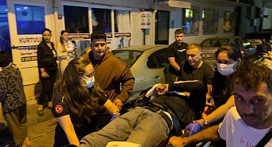 Yaralanan sürücüyü bıraktılar motosikleti kaçırdılar