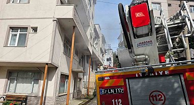 Yaşlı kadın tehlikeden kıl payı kurtuldu
