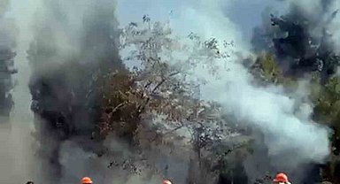 Yatağan-Milas karayolundaki yangın kısa sürede söndürüldü