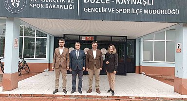 Yazıcı, Kaynaşlılı sporcular ile buluştu