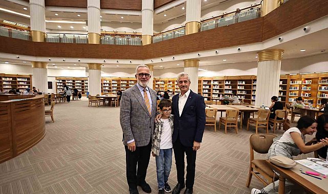 Yenişehirlioğlu'ndan Şahinbey Millet Kütüphanesine tam not