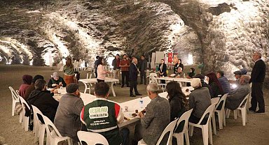 Yerin 150 metre altında sağlıklarına kavuşmanın hayalini kuran hastaların tedavisi sona erdi