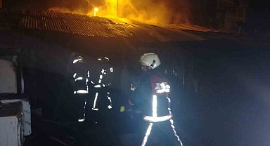 Yeşilyurt'ta korkutan yangın