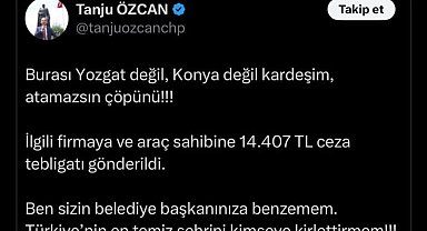 Yozgat Belediye Başkanı Arslan: "Yozgat'ı ve Yozgatlıyı şovlarına alet etme"