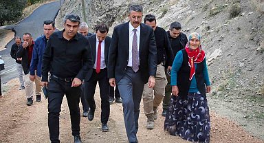 Yüksekova köyleri uzun yıllar sonra asfalta kavuştu