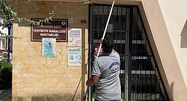 Yunusemre'den muhtarlıklara bakım çalışması