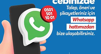 Yüreğir'de Whatsapp İletişim Hattı kuruldu