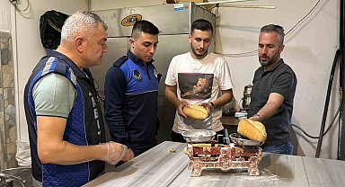 Zabıta ekiplerinden fırınlara sıkı denetim