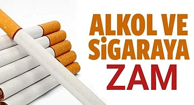 Sigara ve alkole yeni zamlar geliyor!