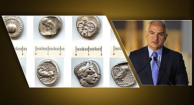 Bakan Ersoy 'İlk defa' diyerek duyurdu! Yunanistan, Lidya medeniyetine ait 1055 sikkeyi Türkiye'ye teslim etti