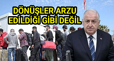 Bakan Güler henüz arzu edilen seviyede değil