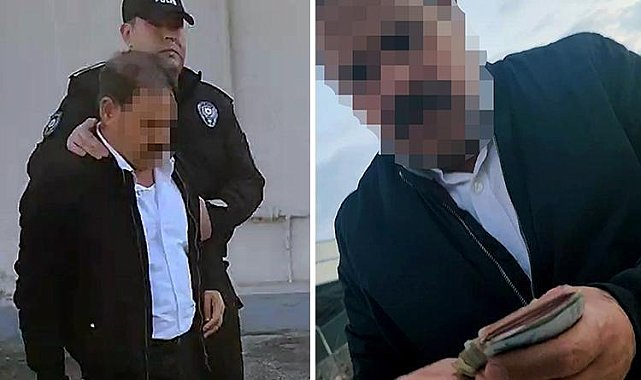 Gelir kapısı haline getirmişti... Parayı aldıktan sonra sivil polisler tarafından yakalandı!