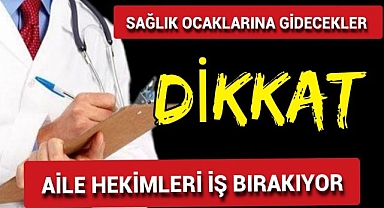 Karaman'da Sağlık Ocakları Yarın Kapalı, Hekimler İş Bırakıyor