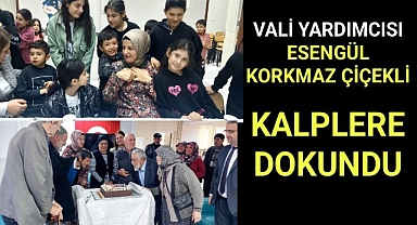 Karaman Vali Yardımcısı Çiçekli Yeni Yıla Girerken Kalplere Dokundu