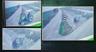 Ölüm direksiyon başında yakaladı! Son anları kameraya yansıdı
