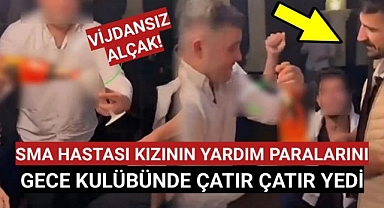 SMA'lı İkbal için yardım kampanyası yapılmıştı! Sosyal medyadaki görüntüler gündem oldu: İkbal'in babası paraları gece kulübünde harcadı