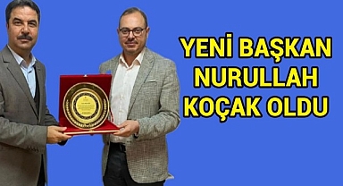 Bayrak Değişimi...Yeni Başkan Nurullah Koçak Oldu