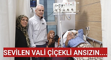 VALİ ÇİÇEKLİ HABERSİZCE HASTANE ACİLİNE GİTTİ