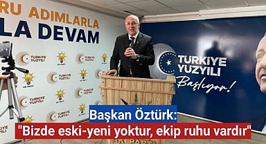 Başkan Öztürk:
