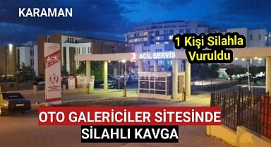 Galericiler Sitesi'nde Alacak Verecek Meselesi Silahlı Kavgaya Döndü: 1 Yaralı