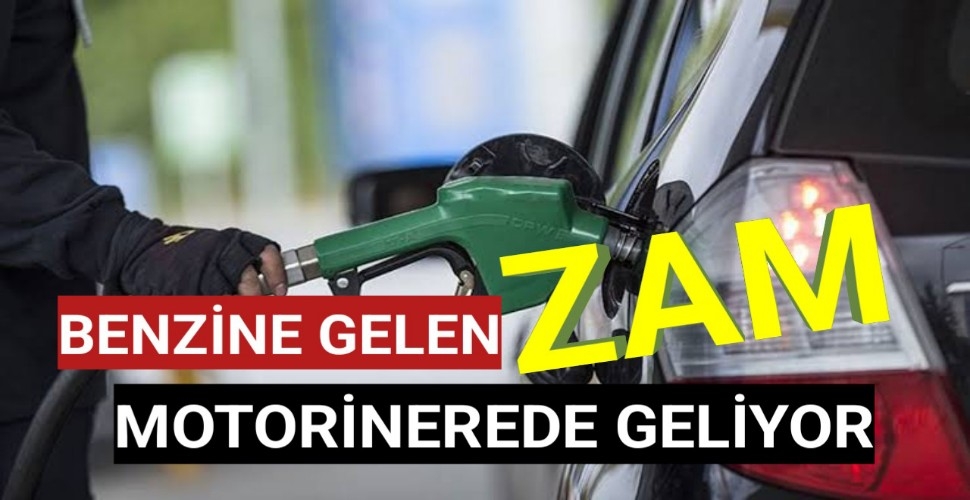 Benzine Zam Geldi: Motorine de geliyor!