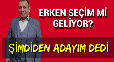İdris Biçer ,Şimdiden Adayım Dedi
