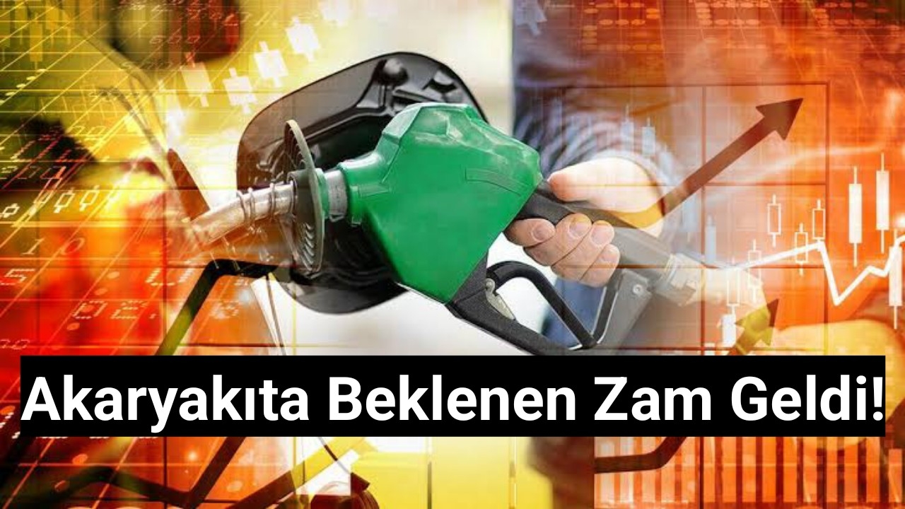 Akaryakıta beklenen zam geldi!
