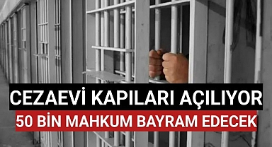Cezaevi Kapıları Açılıyor.Mahkumlar Bayram Edecek