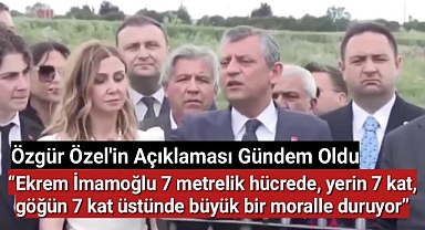 Chp Lideri Özel İmamoğlu İçin 