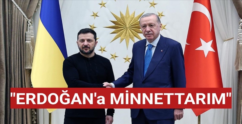 Cumhurbaşkanı Erdoğan, Zelenski ile görüştü!