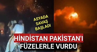 Hindistan'dan Pakistan'a füze saldırısı 9 bölgeyi vurdular