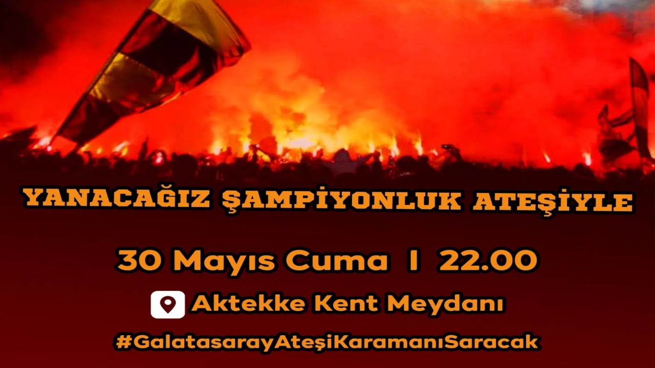 Karaman'da Sarı-Kırmızı Coşku: ultrAslan'dan 25. Şampiyonluk Kutlamasına Davet!