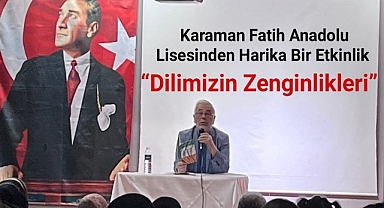 Karaman Fatih Anadolu Lisesinden Anlamlı Etkinlik