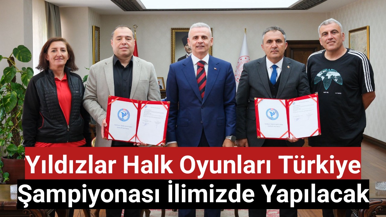 Yıldızlar Halk Oyunları Türkiye Şampiyonası İlimizde Yapılacak