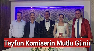 Tayfun Komiserin Mutlu Gününde Karaman Emniyeti Bir Araya Geldi