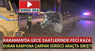 Direksiyon Başında Uyuyakalan Sürücü Ölümden Döndü