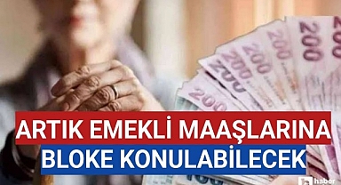Emekli maaşına haciz koyulabilecek